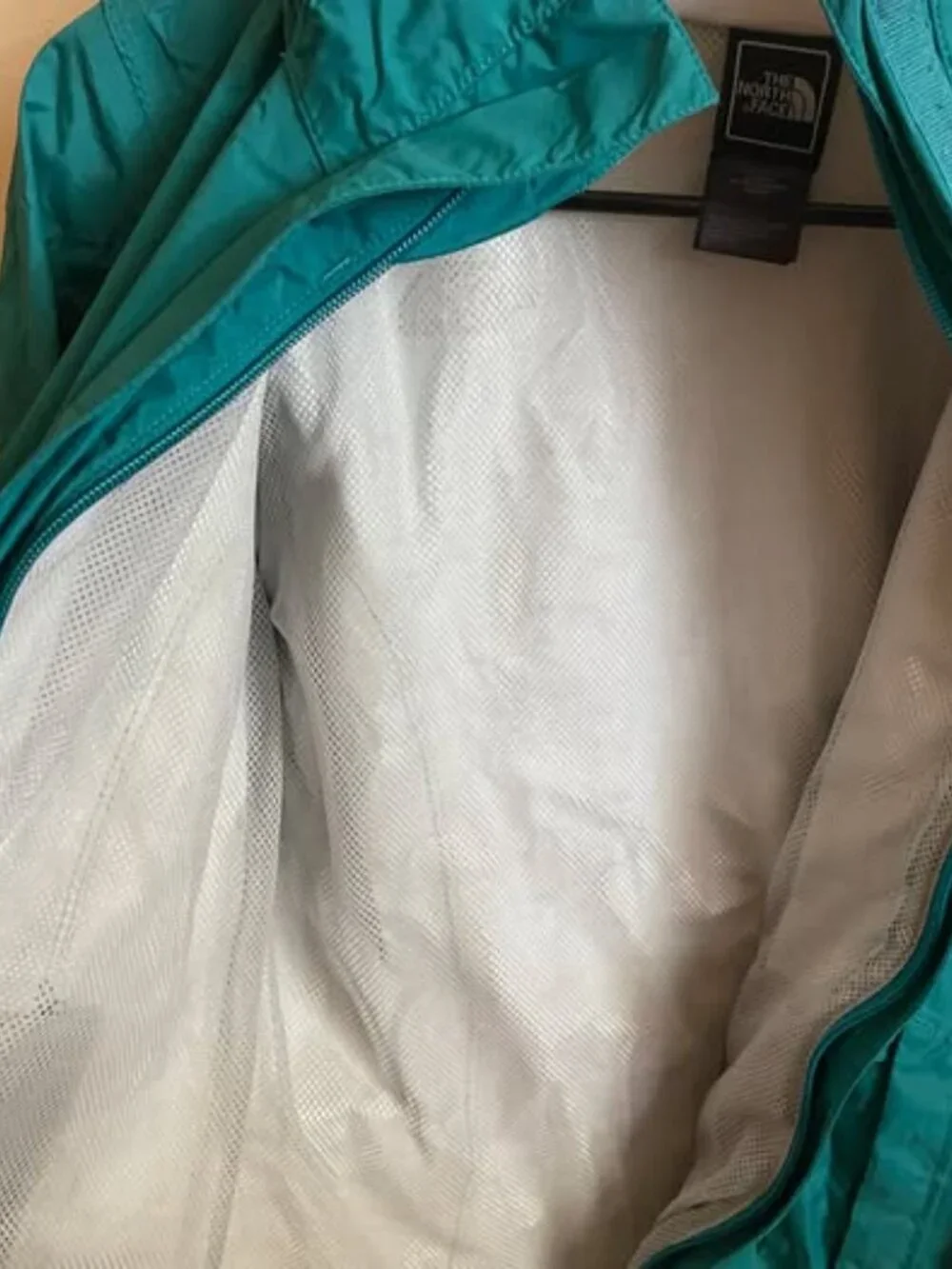 Teal North Face Shell - Picture 2 of 2